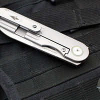 Terrain 365 Narwhal-AT Flipper- Carbon Fiber And Titanium Handle- Terravantium Blade