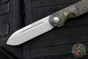 Terrain 365 Narwhal-AT Flipper- Dark Matter Fat Carbon Fiber And Titanium Handle- Terravantium Blade