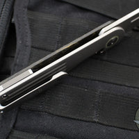 Terrain 365 Narwhal-AT Flipper- Dark Matter Fat Carbon Fiber And Titanium Handle- Terravantium Blade