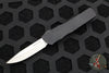 Twist Tighe SMALL Clip Point Edge OTF Black with Two-Tone Beadblast Plain Edge Blade 1301-1