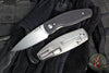 Three Rivers Manufacturing- Neutron 2- Framelock- Coarse Black Flat G-10 Handle- Stonewash Blade