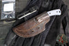Three Rivers Manufacturing- Tagalong- Fixed Blade- Various Micarta Scales- Stonewash Magnacut Blade