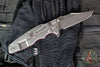 *PREOWNED* Hinderer Eklipse 3.5"- Bowie Edge- Stonewash Finished Ti And Red G-10 Handle- Stonewash S45VN Blade