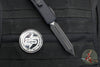 Microtech UTX-85 OTF Knife- USN GXI Show Knife And Silver Coin- Spartan Edge- Tactical-  Black Handle- Black Blade 230-1 T USN GXI SN010 Knife and Coin