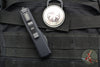 Microtech UTX-85 OTF Knife- USN GXI Show Knife And Silver Coin- Spartan Edge- Tactical-  Black Handle- Black Blade 230-1 T USN GXI SN010 Knife and Coin