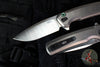 Zero Tolerance Model 0044 - Button Lock Flipper- Titanium Handle- Stonewash/ Satin S45VN Blade