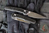 Zero Tolerance Model 0117 - DuraLock Folder- Carbon Fiber Handle- Satin/Stonewash Magnacut Blade 0117