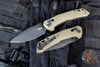 Zero Tolerance Model 0203- DuraLock Folder- Contoured Olive G-10 Handle- Black M4 Blade 0203