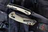 Zero Tolerance Model 0203- DuraLock Folder- Contoured Olive G-10 Handle- Black M4 Blade 0203