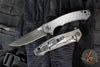 Zero Tolerance Model 0450CF - Sinkevich Designed Framelock- Carbon Fiber Top/ Black PVD Titanium Bottom Handle- Black PVD S35VN Blade 0450CF