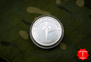 Marfione Hustle Pure Silver Coin- minor imperfections