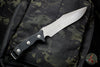 Microtech Arbiter Fixed Blade- Black Handle- Apocalyptic Finish Blade 104-10 AP