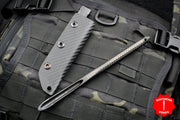 Microtech Tac-P DLC Black Spike 112-1 DLCT