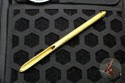 Microtech Tac-P Gold Ti Nitride Spike 112-1 TINS