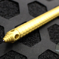Microtech Tac-P Gold Ti Nitride Spike 112-1 TINS