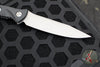 Microtech Socom Alpha- Single Edge- Black Handle- Apocalyptic Plain Edge Blade 113-10 AP