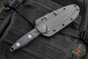 Microtech Socom Alpha- Single Edge- Black G-10 Handle- Urban Camo Plain Edge Blade 113-1 UCS