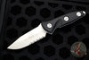 Microtech Socom Alpha Mini Single Edge Fixed Stonewash Part Serrated Blade 113M-11