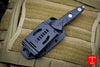 Microtech Socom Alpha Fixed Knife- Mini- Tanto Edge- Fixed Stonewash Blade 114M-10