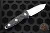Microtech Socom Alpha Fixed Blade- Mini- Tanto Edge- Stonewash Full Serrated Blade 114M-12