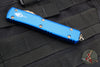 Microtech Ultratech OTF Knife- Hellhound Edge- Blue Handle- Bronzed Blade 119-13 BLS