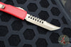 Microtech Ultratech OTF Knife- Hellhound Edge- Red Handle- Bronzed Blade 119-13 RDS