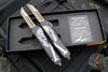 Microtech Ultratech OTF Knife Set- Hellhound & Warhound- Molon Labe Finished Handle- Apocalyptic Bronze Finished Blade 119-13 SETMLS