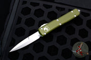 Microtech Ultratech Bayonet Edge OTF Knife- OD Green With Stonewash Blade 120-10 OD