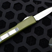 Microtech Ultratech Bayonet Edge OTF Knife- OD Green With Stonewash Blade 120-10 OD