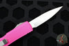 Microtech Ultratech OTF Knife- Bayonet Edge- Pink Handle- Stonewash Blade 120-10 PK