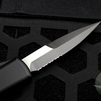 Microtech Ultratech Black Bayonet Edge OTF Knife Part Serrated Black Blade 120-2 T