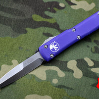 Microtech Ultratech Purple Bayonet Edge OTF Knife Satin Blade 120-4 PU