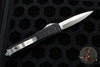 Microtech Ultratech II Stepped OTF Knife- Bayonet Edge- Black With Satin Blade 120II-4 S