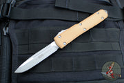 Microtech Ultratech Single Edge OTF Knife Tan G-10 Top Apocalyptic Finished Blade 121-10 APGTTAS