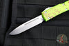 Microtech Ultratech OTF Knife- Single Edge- Zombietech Finished Handle- Stonewash Blade 121-10 Z