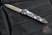 Microtech DEATH CARD Ultratech OTF Knife-Black Handle- Bronzed Apocalyptic Blade 121-13 DCS