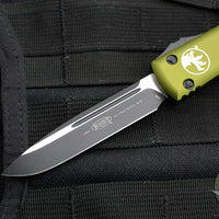 Microtech Ultratech OTF Knife- OD Green Handle- Black Blade 121-1 OD