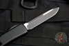 Microtech Ultratech Black Tactical Single Edge OTF Knife Black Blade 121-1 T