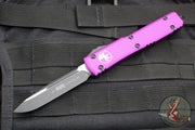 Microtech Ultratech Violet Single Edge SE OTF Knife Black Blade 121-1 VI