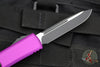 Microtech Ultratech Violet Single Edge SE OTF Knife Black Blade 121-1 VI