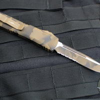 Microtech Ultratech OTF Knife- Single Edge- Coyote Camo Handle- Coyote | Southern Edges