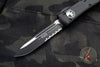 Microtech Ultratech Black Single Edge OTF Knife Tactical Part Serrated Black Blade 121-2 T