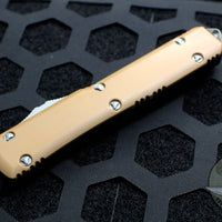 Microtech Ultratech Double Edge OTF Knife Tan G-10 Top with Apocalyptic Blade 122-10 APGTTAS