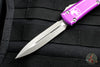 Microtech Ultratech Distressed Violet Double Edge OTF Knife with Apocalyptic Blade Apocalyptic Blade 122-10 DVI