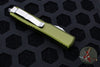 Microtech Ultratech OTF Knife- Double Edge- OD Green Handle- Stonewash Blade 122-10 OD