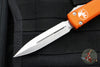 Microtech Ultratech OTF Knife- Double Edge- Orange with Stonewash Blade 122-10 OR