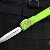 Microtech Ultratech Zombietech Double Edge OTF Knife Stonewash Blade 122-10 Z