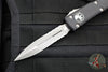 Microtech Ultratech OTF Knife- Black Handle- Part Serrated Apocalyptic Blade 122-11 AP