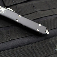 Microtech Ultratech OTF Knife- Double Edge- with Part Serrated Stonewash Blade 122-11