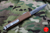 Microtech Ultratech Tan Double Edge OTF Knife Apocalyptic Full Serrated Blade 122-12 APTA